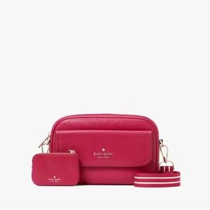 Kate Spade Rosie Pebbled Leather Small Flap Camera Bag